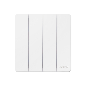 Khu dân cư trong nhà 4 Gang 2 Way Wall Switch